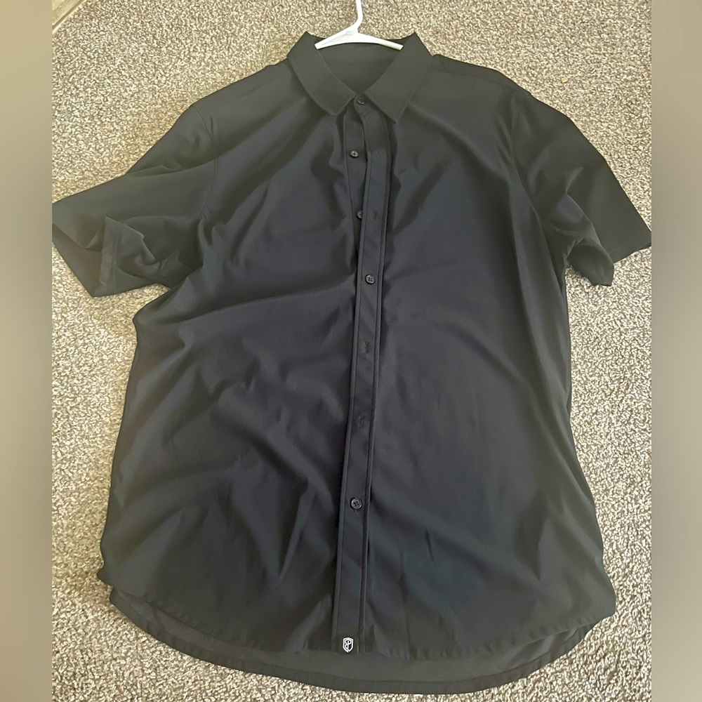Born Primitive Black Short Sleeve Button Down